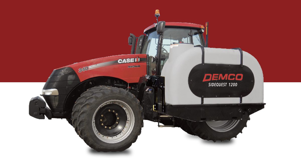 1000 Gallon SideQuest Fertilizer Tanks for 40″ Wide Row Applications