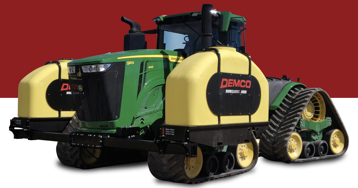 1000 Gallon Tractor Mounted Fertilizer Tanks for John Deere® 8RX and 9RX Track Tractors