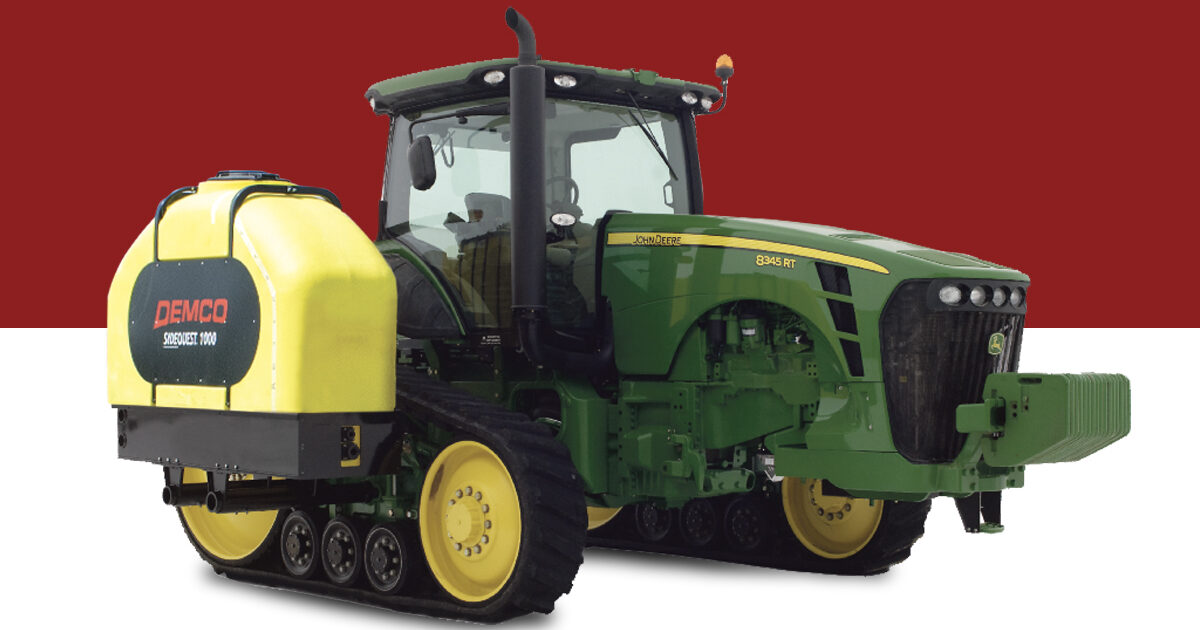 1000 Gallon SideQuest Fertilizer Tanks for Track Unit Tractors